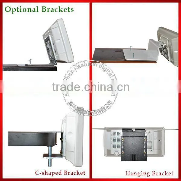 Hot 12.1inch motion sensor lcd kiosk display with android os 4.4 system for supermarkets advertising