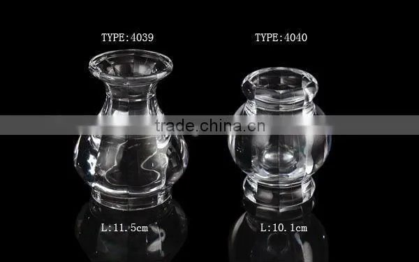 high quality transparent crystal furniture plastic fittings