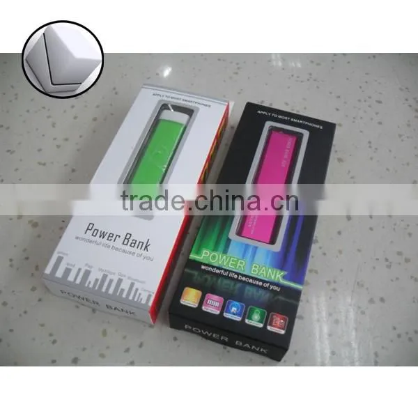 China factory customized power bank paper box packaging