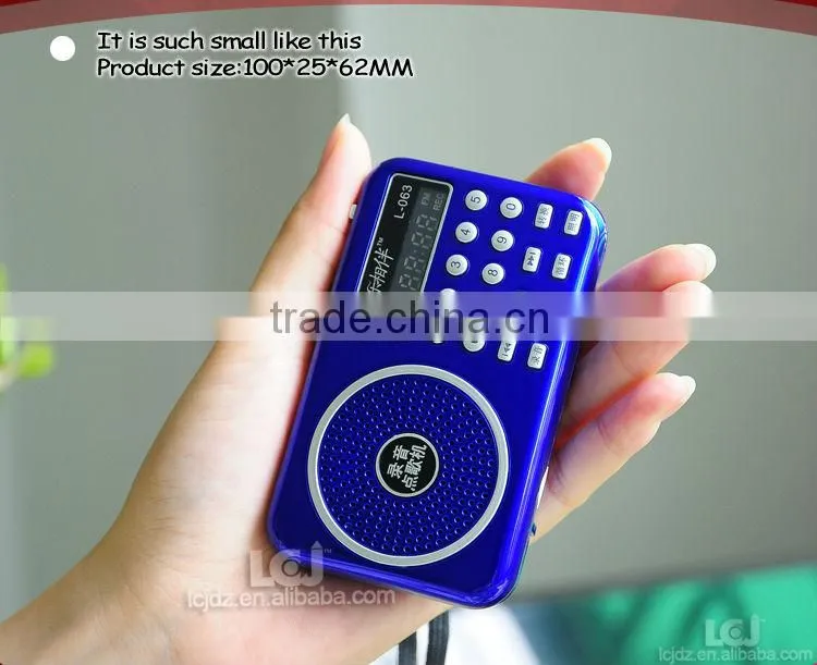 L-063 mini portable music speakers