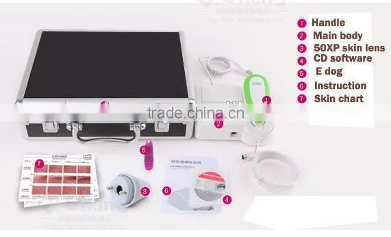 Salon and Home Skin Analyser 3D Facial Skin Analyzer Machine