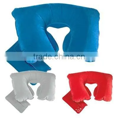 inflatable pvc neck pillow