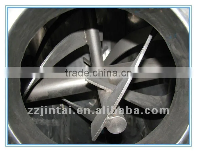 New design large size stainless steel double cone food mixer