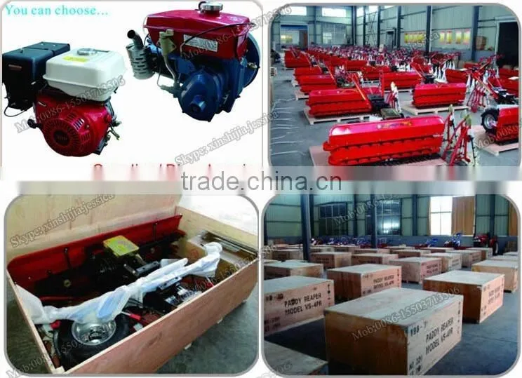 Self-walking Sesame Harvester Rice Wheat Reaper Binder Machine