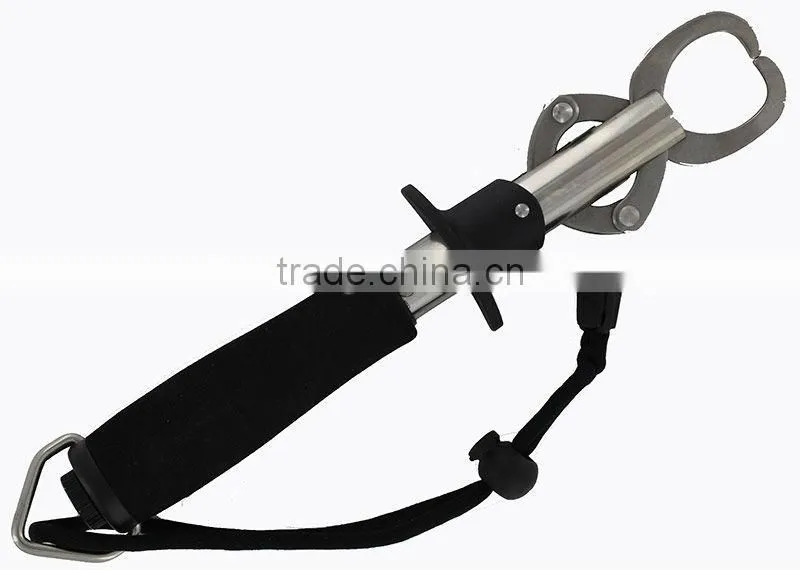 stainless steel fish grip and weigh