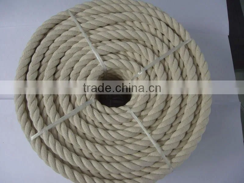 3-strand twist cotton rope