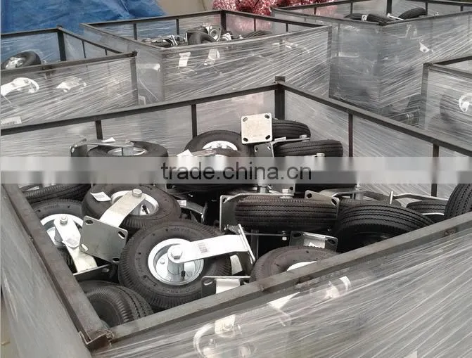 Pneumatic wheel 3.50-4 heavy duty caster wheel 10 inch