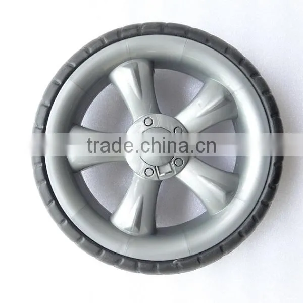 China supplier 16 to 20 inch pneumatic plastic spokewheel bicycle trailer wheel