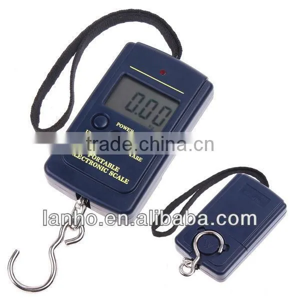 20g-40Kg Digital Hanging Luggage Fishing Weight Scale