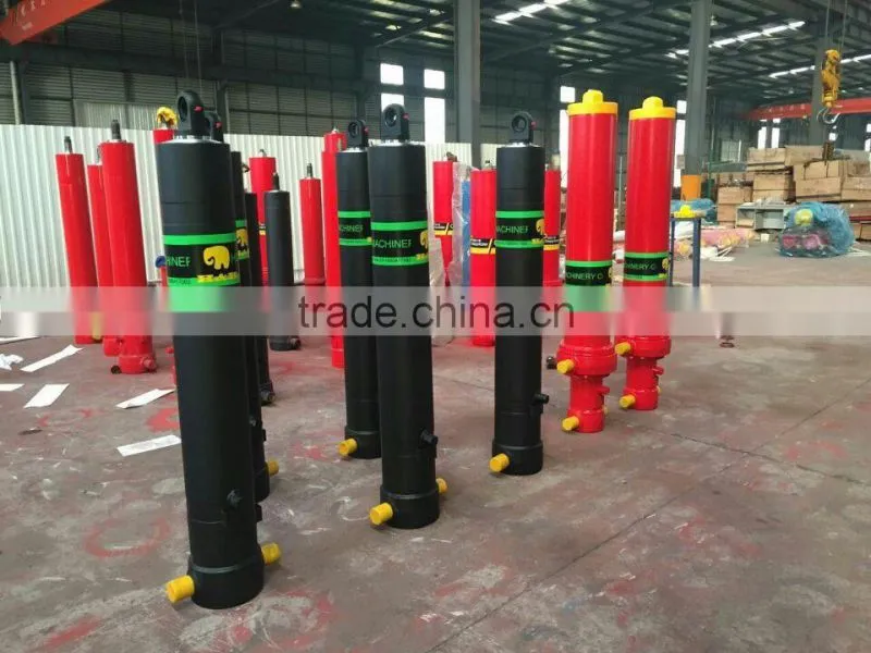 Heavy Dump Truck Telescopic Hydraulic Cylinder Ram