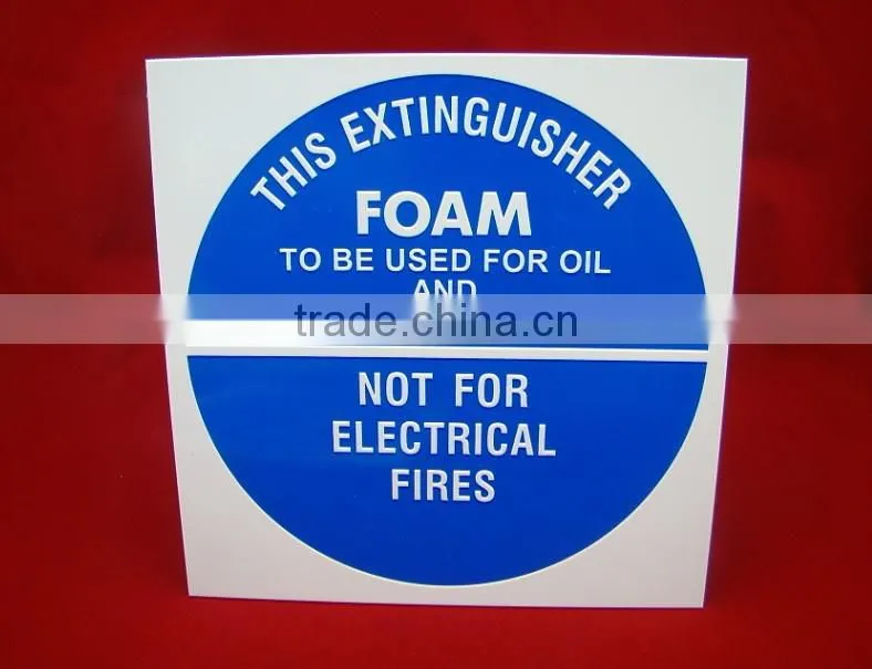 safety sign board in industrial