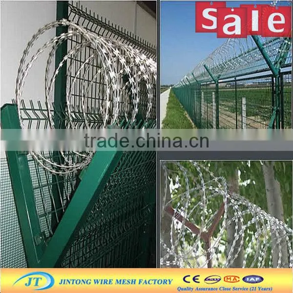 Stainless Steel Barbed Wire/Concertina Razor Barded Wire