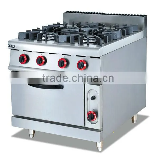 Gas cooking range with 4 Burner GH-4(0086-13580546328)
