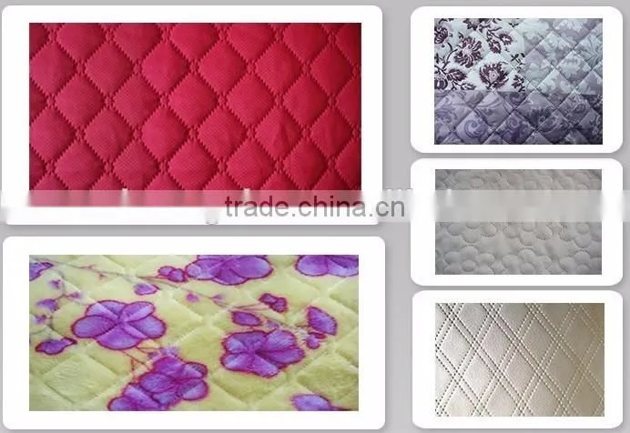 Ultrasonic quilting machine for garment