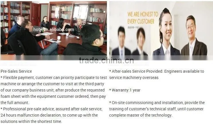 Top quality hot-sale eps foam block production line with silent