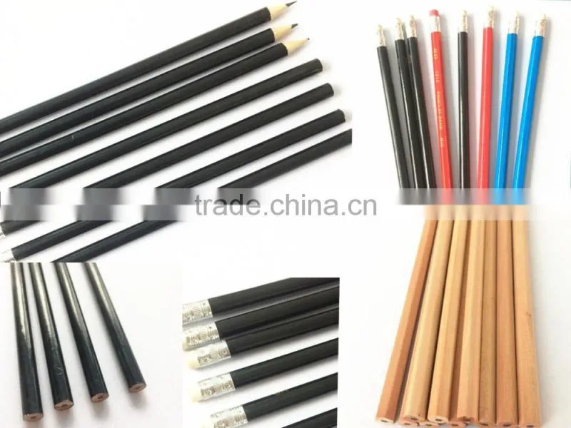 High quality popular eco-friendly natural HB wood pencil for school kids