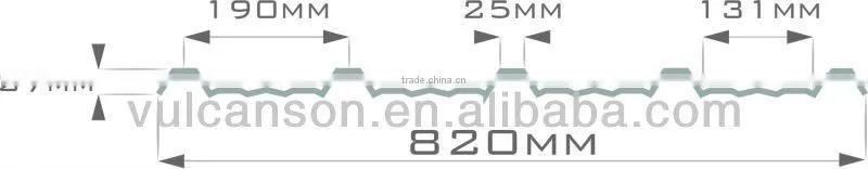 Light Guiding Polycarbonate Plastic Corrugated Roofing Sheet (LiteGuide TRIMDEK)