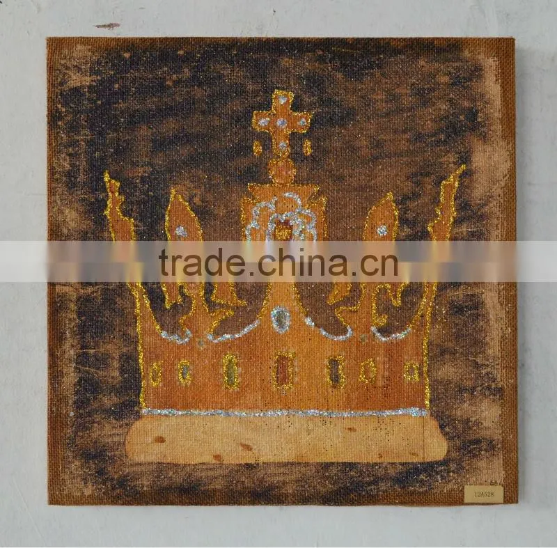 Jute/linen fabric wall decor wall hanging decoration