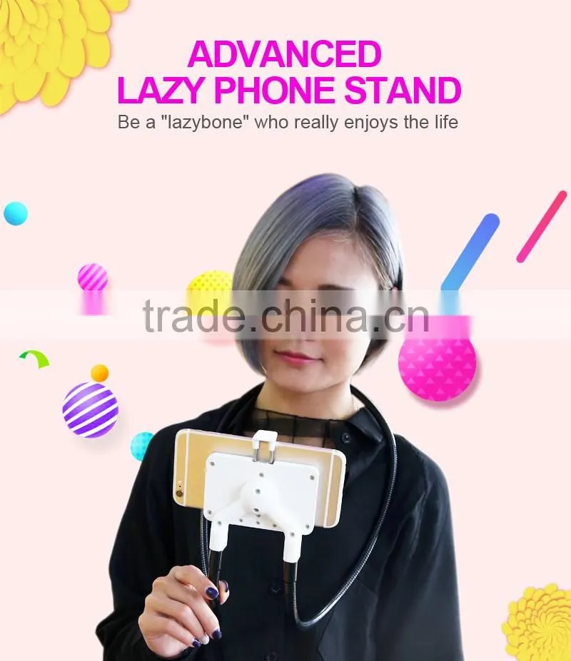 2017 Rgknse/Lcose RK-L2 Universal Long Arm Lazy Mobile Phone Stand neck Holder Flexible Bed Desk Table Bracket