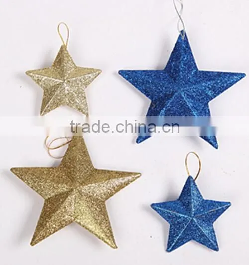 15051809 hanging cheap christmas plastic glitter snowflake
