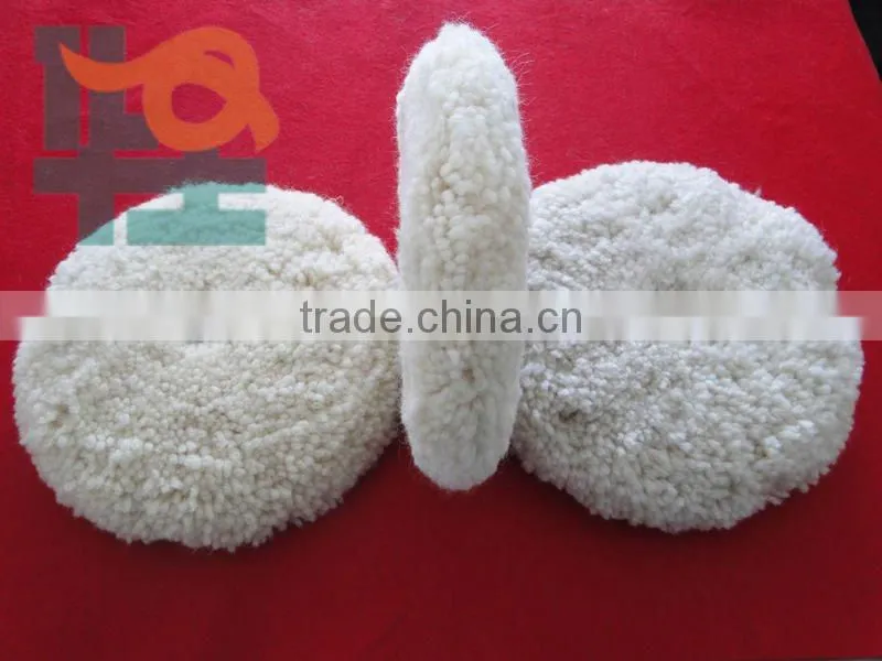 Hi-Q Single/Double Side Wool Buffing Pad