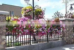 self watering plastic garden planters rectangular planter box