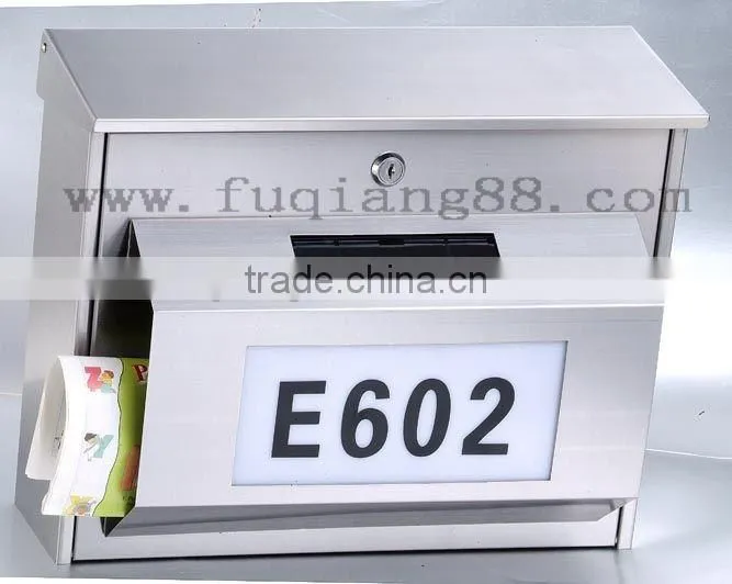 wholesale lighted locking mailbox
