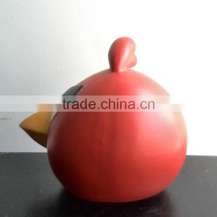 Resin bird figurine