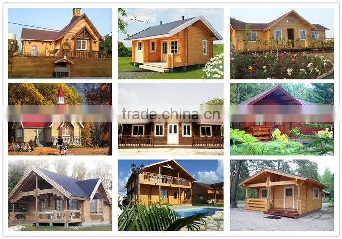 Slope Roofed Canadian Wooden Chalet House With High Quality Assurance