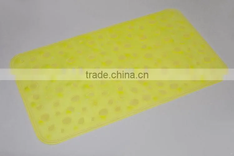 Yiwu low price hot sale anti-slip pvc foam bath mat
