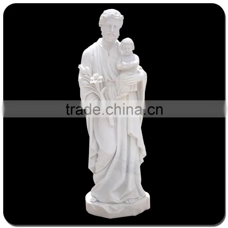High quality church religion marble homeless jesus sculpture