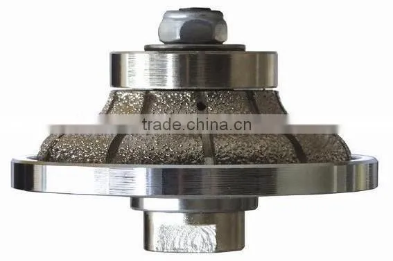 Vacuum Brazed Diamond Edge Profilers for marble edge polishing