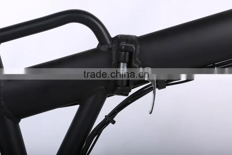 China factory wholesale 20 inch folding ebike fat tire beach cruiser electric bike