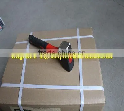 Stoning hammer with fiberglass handle
