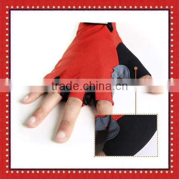 Fingerless Sport gym gloves
