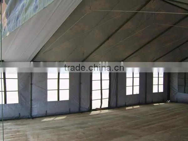 double layer ISO standard army dining tent for 72m2