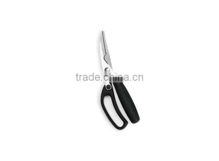 B2106 Multi-functional Stainless Steel Pizza Scissors Cutter Server