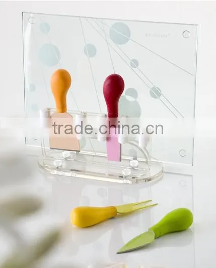 colorful non-stick coating cheese knife