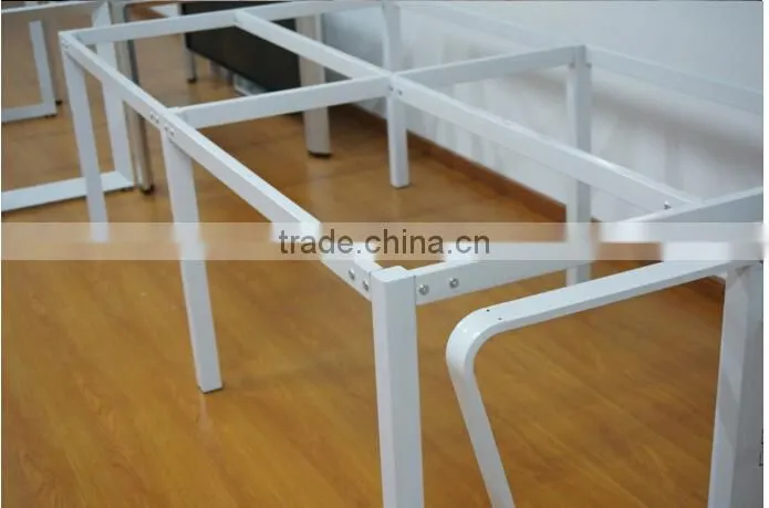 steel frame 6 person office desk