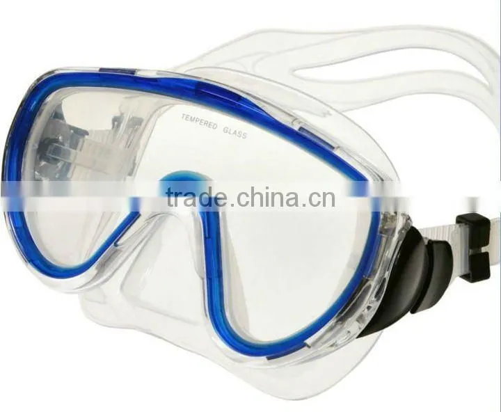 Siliocne cheap wholesaled durable waterproof underwater diving mask
