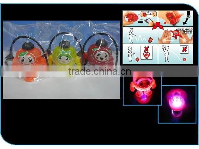 2014 new products toy spinning tops light and music for promotion