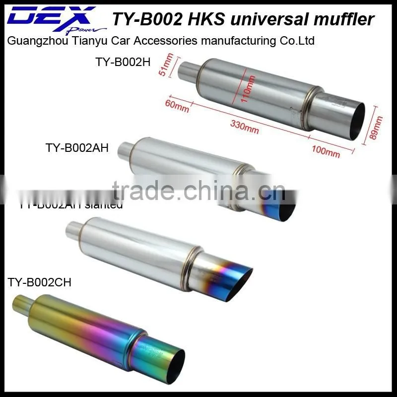 stainless steel sus304 small exhaust muffler