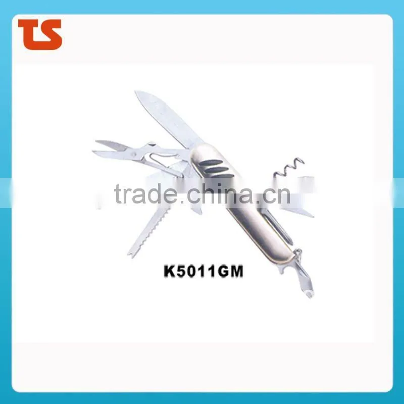 2014 spring New design multi knife pocket knife multi function LED knife K5011G