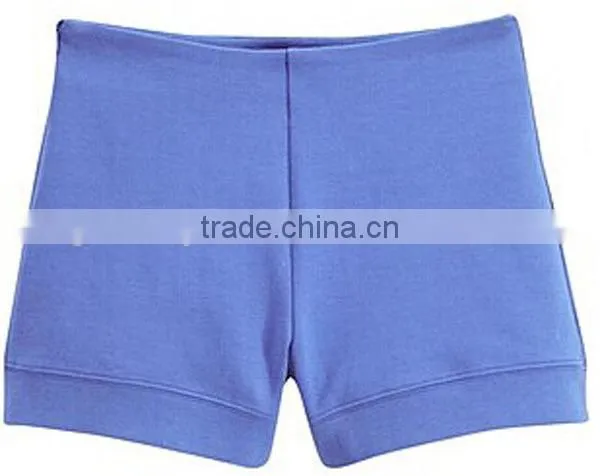 Plain high waist shorts for ladies