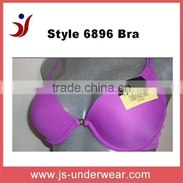 Perfect curve milk fabric Lady lingerie sex bra