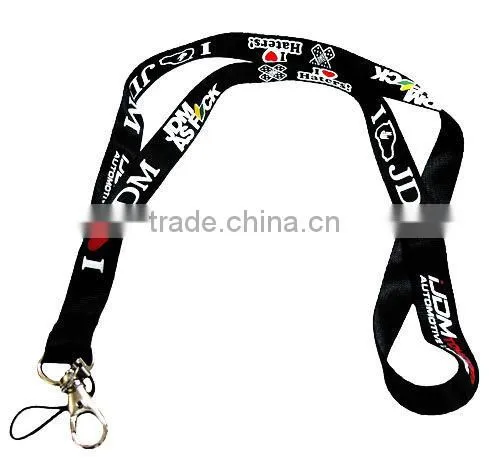 Hot sale promotional dye sublimation usb lanyard