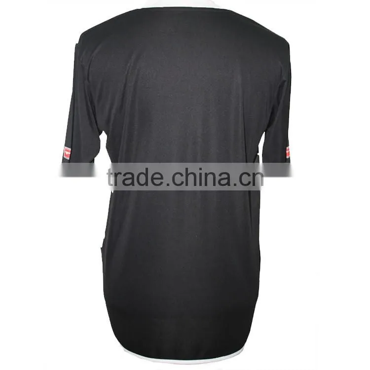 good quality comfortable black white stripe jersey
