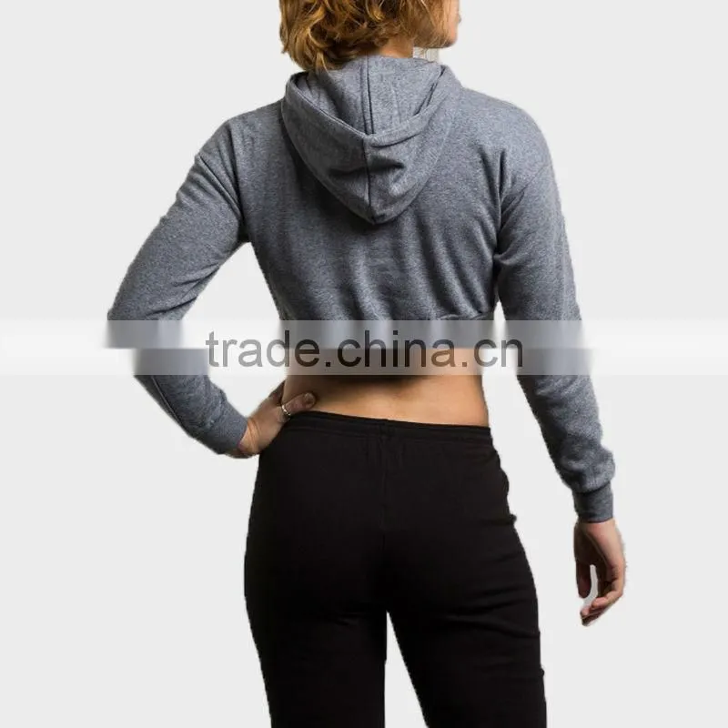 Hot Sale Hoodies Long sleeve crew neck Ladies sexy sportswear