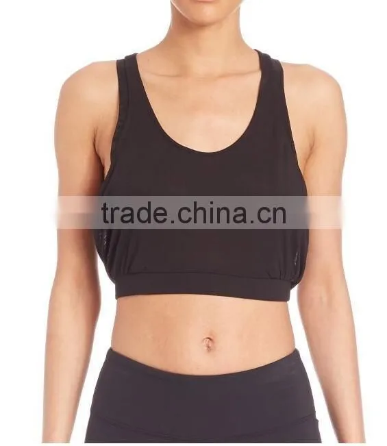 2017 Custom Breathable yogawear manufactre hot yogapants/tank top