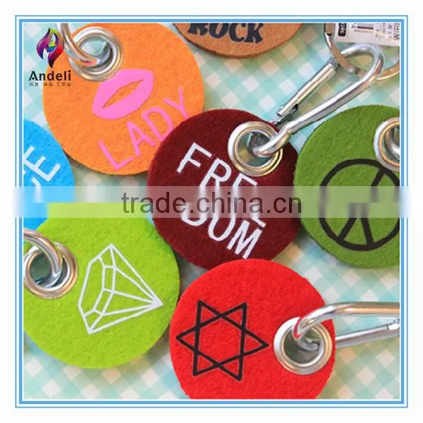 latest products 2014 handmade felt multiple car key holder